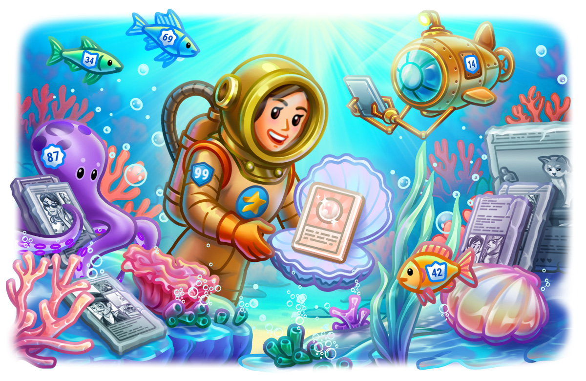 公共帖子搜索，故事专辑，礼品收藏等