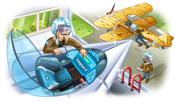 电报X: 通过竞争进步