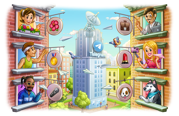 频道、语音修剪、主题标签和高清照片的直接消息