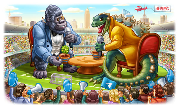 语音聊天2.0: 频道，数百万听众，录制的聊天记录，管理工具